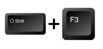 Shift + F3 dans Microsoft Office... une importance Capitale
